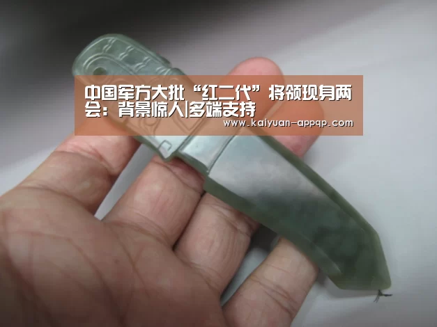 中国军方大批“红二代”将领现身两会:背景惊人|多端支持(图1) 开元棋牌下载下载中心